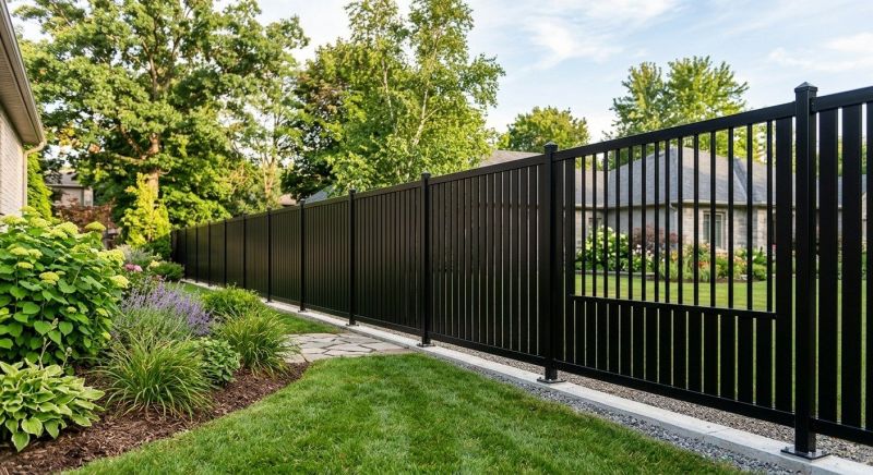 Steel Fence Replacement in Pearland, TX